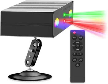 Spooboola Sound Activated Laser Party Lights