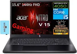 Nitro V Gaming Laptop: Intel Core i5-13420H | NVIDIA GeForce RTX 4050 | 15.6" FHD IPS 144Hz Display | 8GB DDR5 RAM | 512GB SSD | WiFi 6 | Backlit KB | Now;