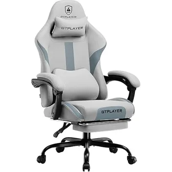 Gtracing Ergonomic Gaming Chair w/ Foot Rest