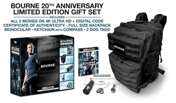 The Bourne Complete Collection (20th Anniversary Limited Edition Gift Set / 4K Ultra HD + Digital 4K)