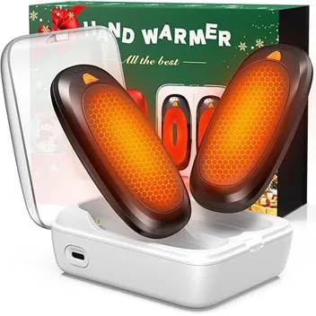 3-in-1 14000mAh Dual-Sided Electric Handwarmer (paid) with Charging Case