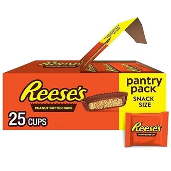 13.75oz Milk Chocolate Peanut Butter Snack Bag (25-Piece)