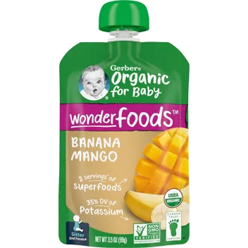 Organic Baby Food Pouches