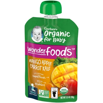 Organic Baby Food Pouches