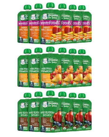 Organic Baby Food Pouches