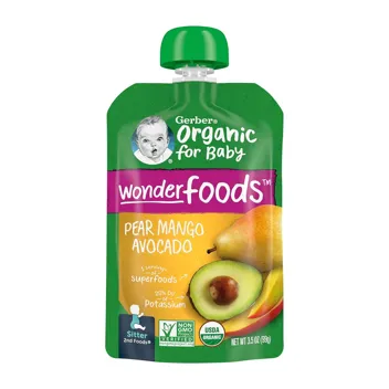 Organic Baby Food Pouches