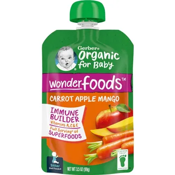 Organic Baby Food Pouches