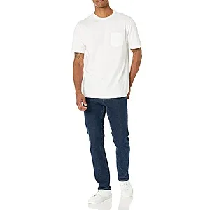 Regular-Fit Short-Sleeve Crewneck Pocket T-Shirt