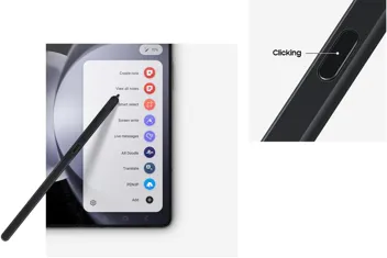 Galaxy Z Fold5 Slim S Pen Phone Case with Built-In New Compact S Pen