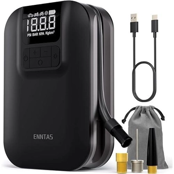 Enntas 120PSI 5000mAh Portable Tire Inflator