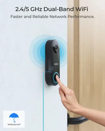 Reolink 5MP 2560x1920 Wired Smart WiFi Video Doorbell Camera