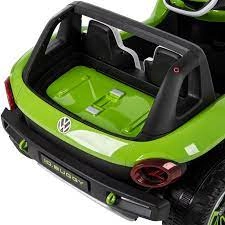 Huffy 12 Volt Volkswagen E Buggy Battery Powered 2-Seat Ride-on Toy for Kids Green