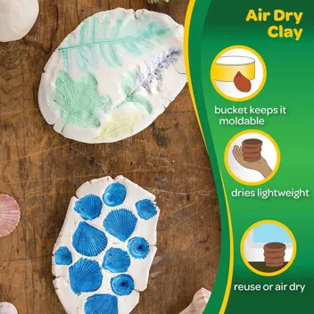 Air Dry Reusable Clay Bucket (5lbs)