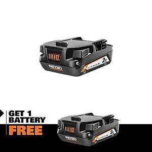 18V 2.0 Ah Lithium-Ion Battery with 2.0 Ah Battery (B1G1 FREE)