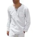 Coofandy Linen Beach Shirt