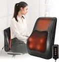 3D Deep Kneading Shiatsu Back Massager with He