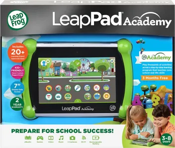 LeapFrog LeapPad Academy Kids’ Learning Tablet, Green