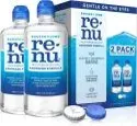 Lomb ReNu 12oz Advanced Triple Disinfect Contact Lens Solution + Contact Lens Case