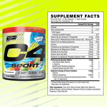 C4 Watermelon Sport Pre Workout Powder (20-Servings)