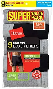 Super Value Pack Covered Waistband Boxer Briefs