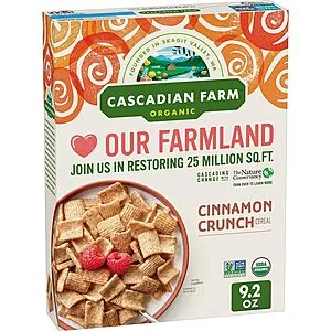 9.2oz Farm Cinnamon Crunch Organic Cereal