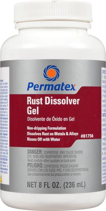 Permatex Rust Dissolver Gel, 8 oz