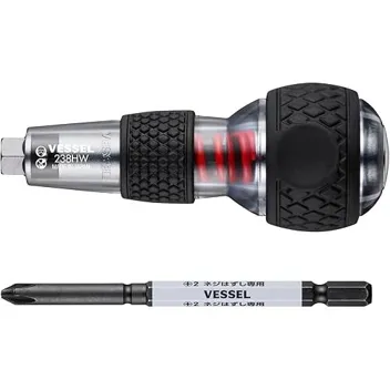 Vessel 238HW-2 Grip Impactor (with Hasselbit +2 x 100, Made in Japan)