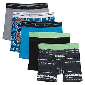 Boys Boxer Briefs, Moisture-Wicking Cotton Stretch Underwear, 5-Pack and Walmart