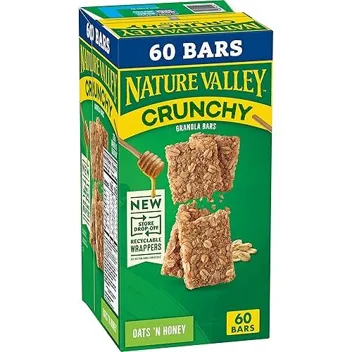 44.7oz Crunchy Oats 'n Honey Granola Bars (30-Count)