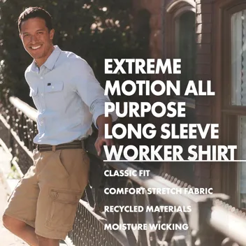 Extreme Motion All Purpose Long Sleeve Worker Shirt