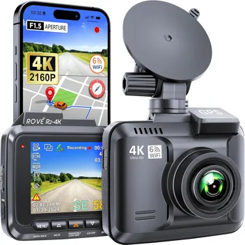 R2-4K 4K UHD 2160P Dash Cam w/ WiFi GPS