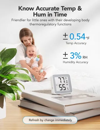 E-Ink Bluetooth Thermometer Hygrometer