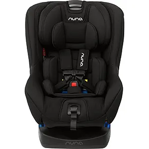 Nuna Rava Flame Retardant Free Convertible Car Seat (Caviar/Black)