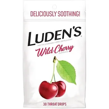 Wild Cherry Sore Throat Relief Drops (30-Count)