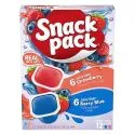 Snack Pack Strawberry & Berry Blue Flavored Juicy Gels (12 Count)