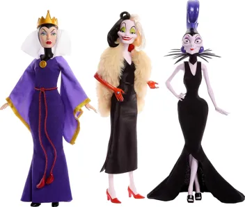 Disney Villains Collection Official Fashion Dolls (Amazon Exclusive)