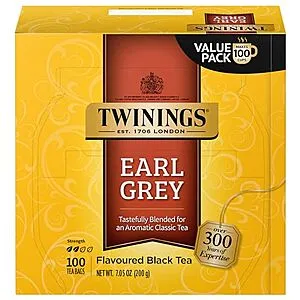 100-Count of London Earl Grey Black Tea Bags