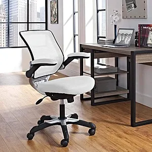 Edge Mesh Back and Mesh Seat Office Chair White/Black