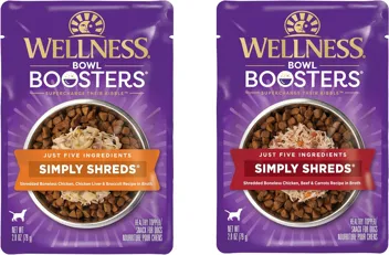 Wellness Natural Pet Food Simply Shreds Variety Pack (2.8oz Pouch, )