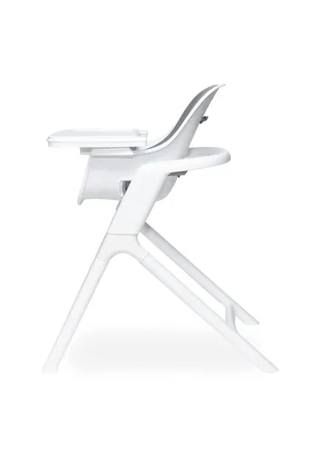 4moms Baby Connect High Chair w/ Magnetic Tray Attachment (White/Grey)