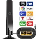 Toyykang 75Ohm Amplified Digital TV Antenna (680+ Miles Range)