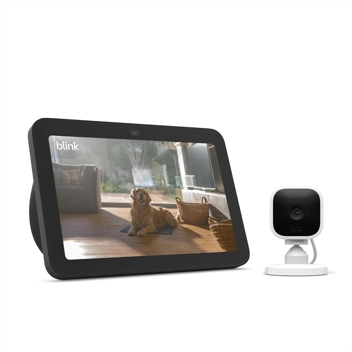 Echo Show 8 1280x800 Spatial Audio Smart Display (3rd Gen, 2023) + TP-Link Smart Bulb