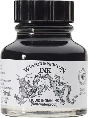 Winsor & Newton Drawing Ink, 14ml Bottle