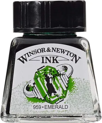 Winsor & Newton Drawing Ink, 14ml Bottle