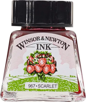 Winsor & Newton Drawing Ink, 14ml Bottle