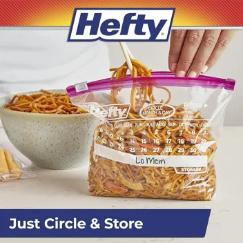 Hefty Slider Storage Calendar Bags