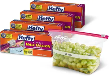 Hefty Slider Storage Calendar Bags