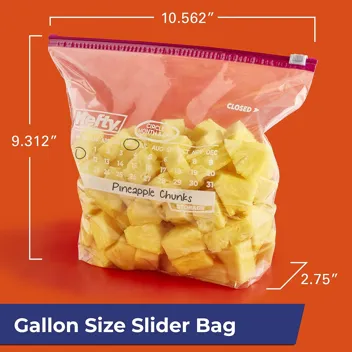 Hefty Slider Storage Calendar Bags