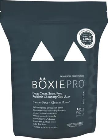 Boxiecat 28lb Ultra Clean Clumping Cat Litter