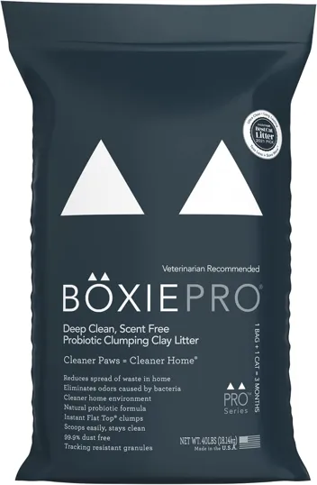 Boxiecat 28lb Ultra Clean Clumping Cat Litter